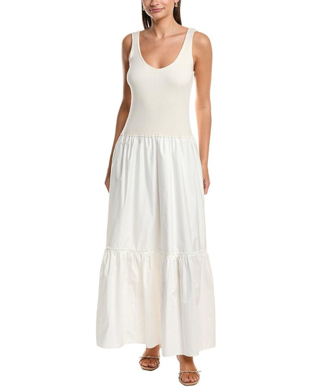 Ramy Brook White Dawson Dress