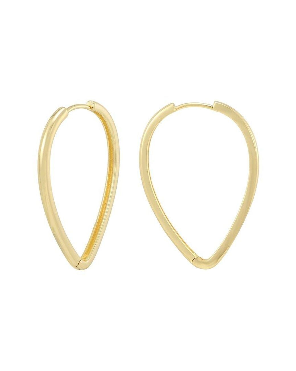 Adornia Metallic 14K Plated Earrings