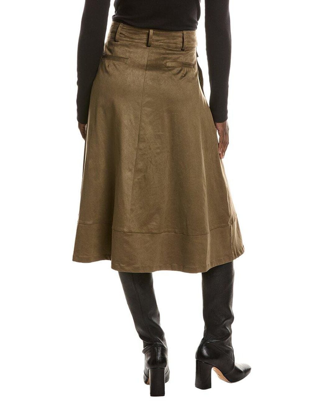 Hunter Natural Midi Skirt