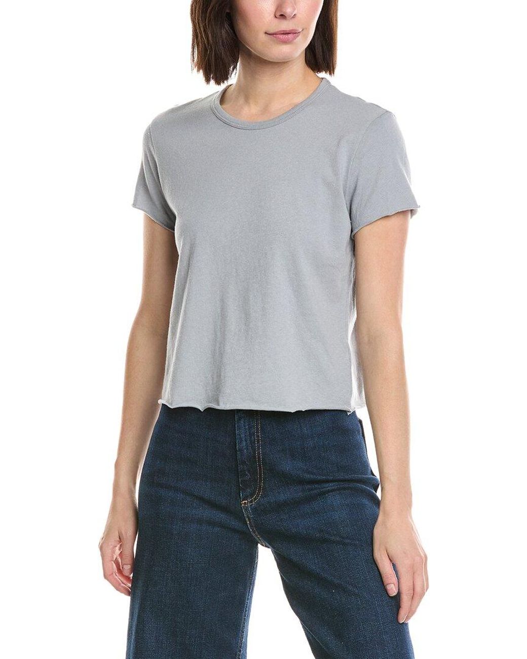James Perse Blue Crewneck T-Shirt
