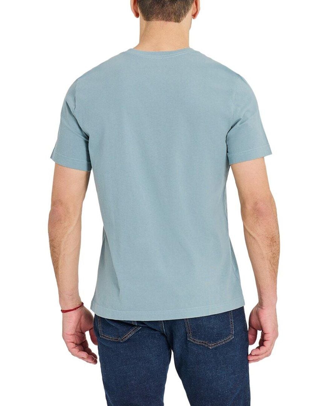 Life Is Good. Blue Crusher T-Shirt for men
