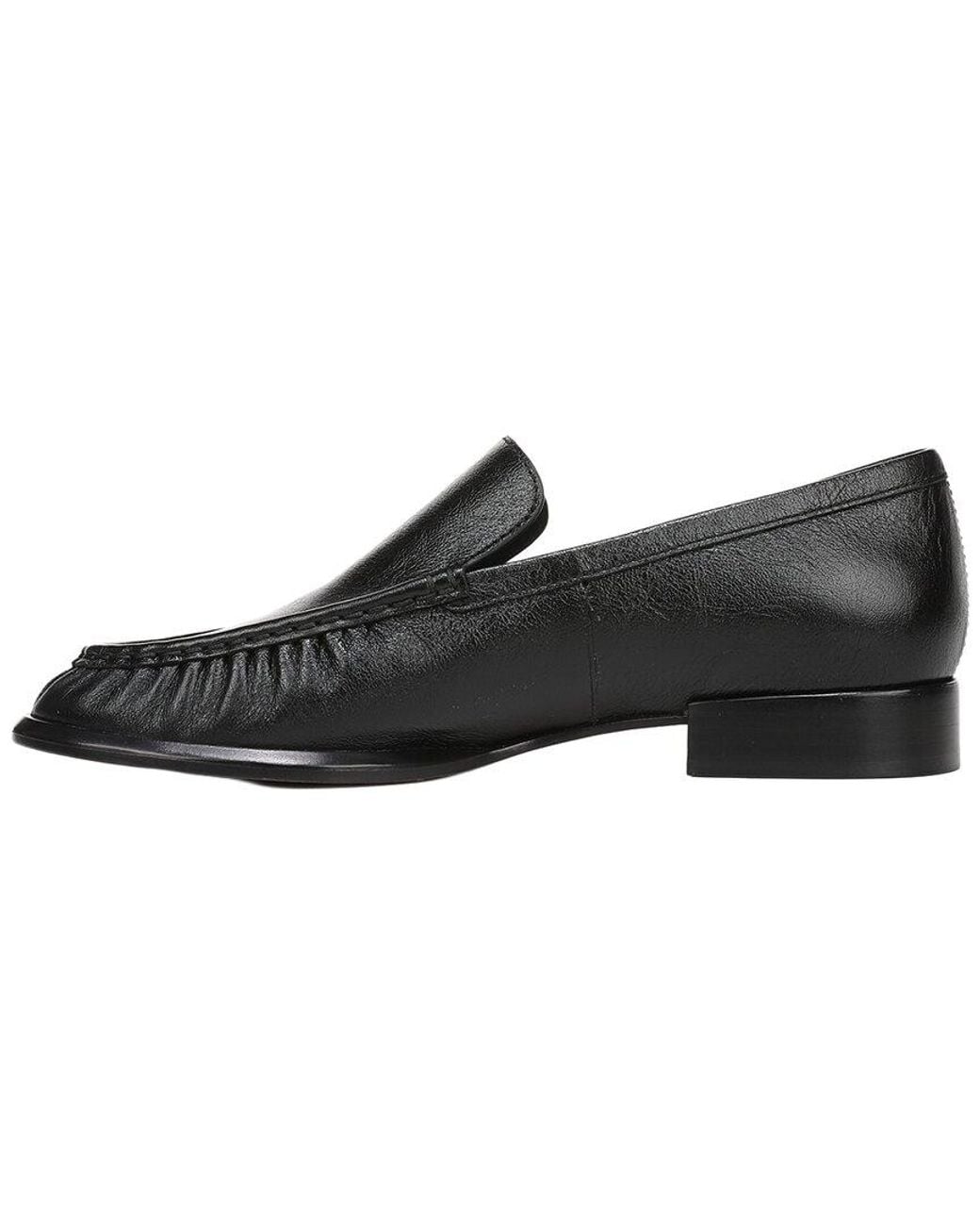 Vince Black Nora Leather Loafer