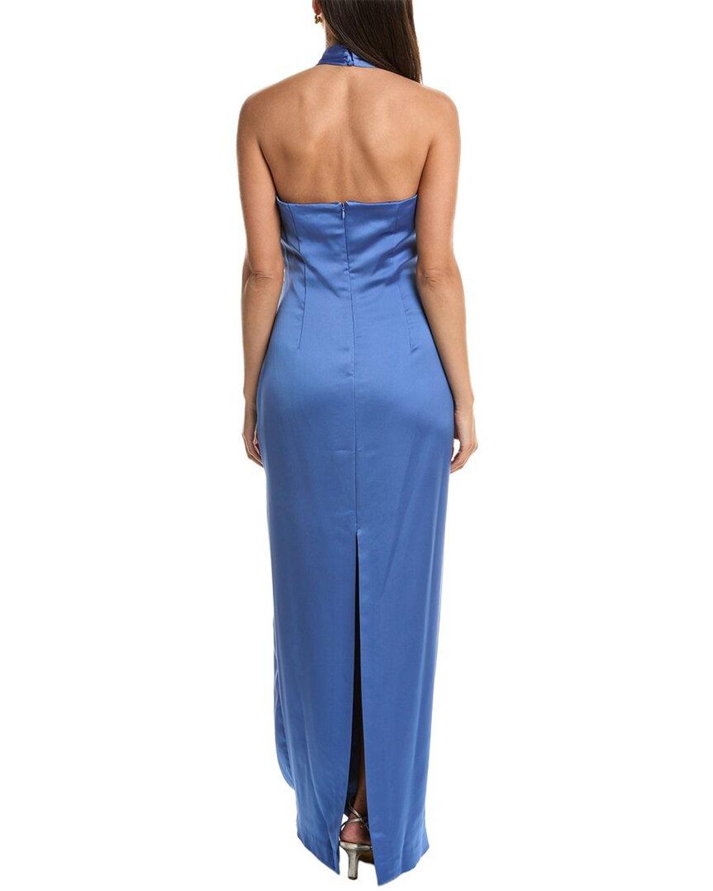 Ramy Brook Blue Amrita Gown