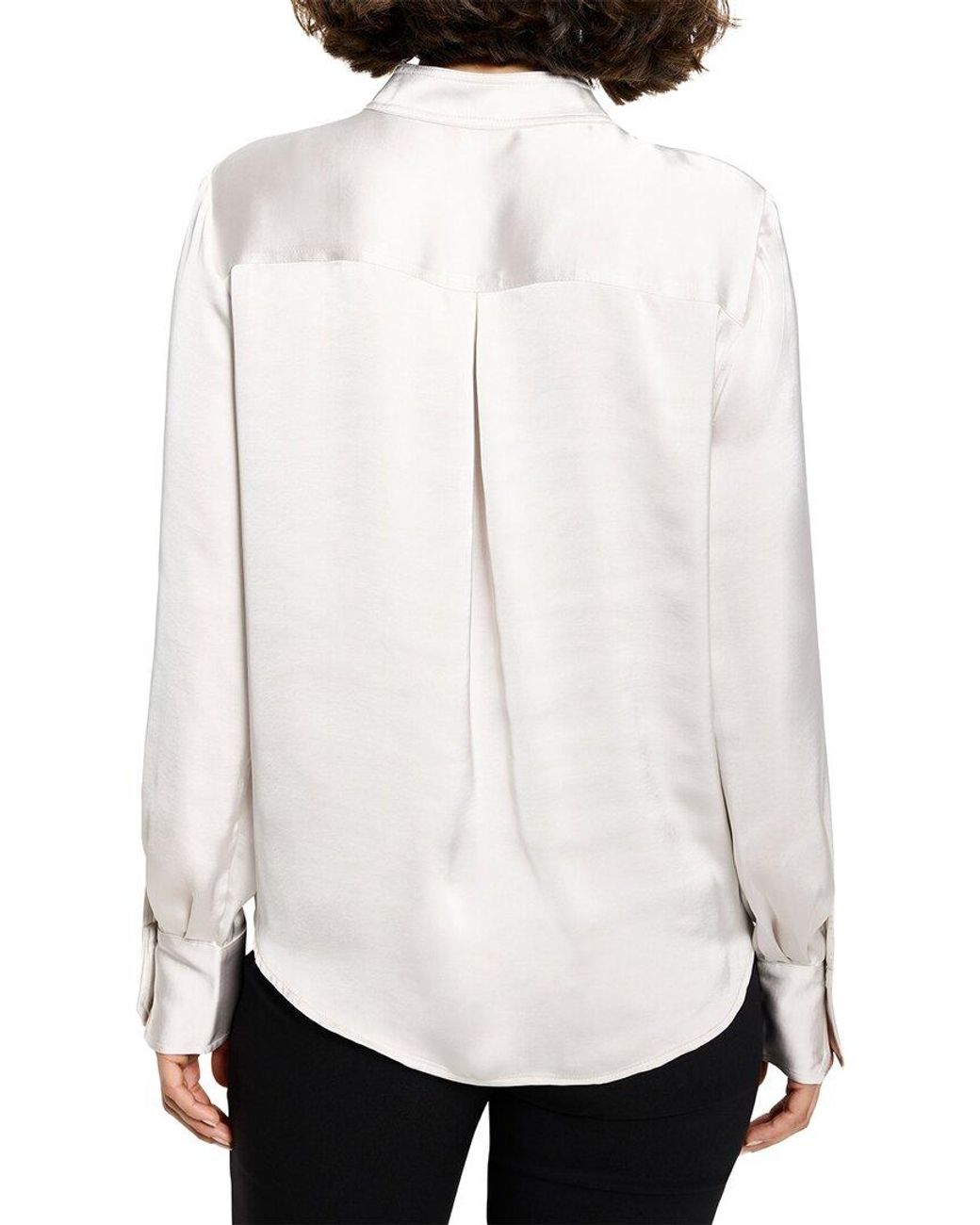 NIC+ZOE White Day Gloss Shirt