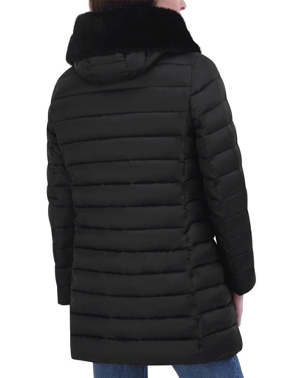 Tahari Black Puffer Jacket
