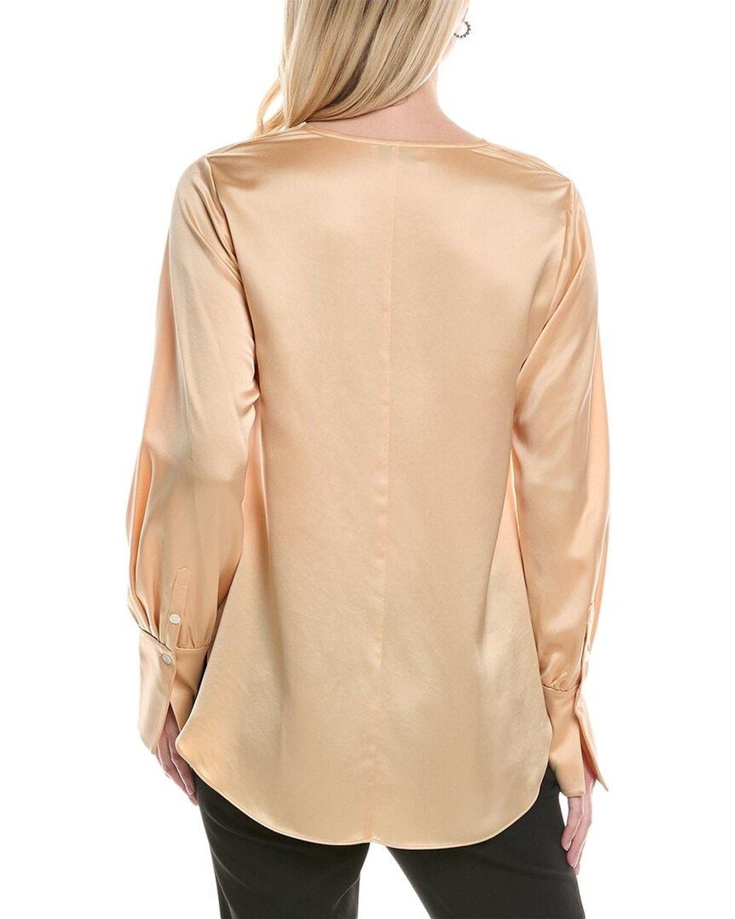 Halston Heritage Natural Luisa Top