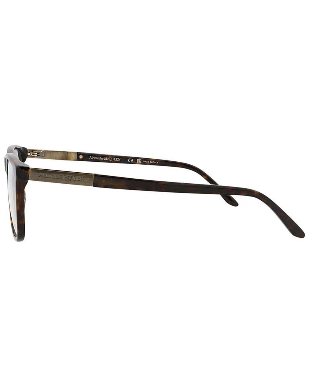 McQueen Brown Am0323O 56Mm Optical Frames for men