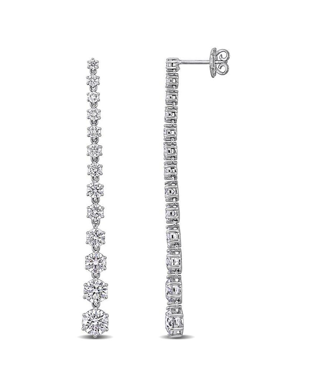 Lab Grown Diamonds White Created Forever 14K 5.36 Ct. Tw. Lab-Grown Diamond Drop Earrings