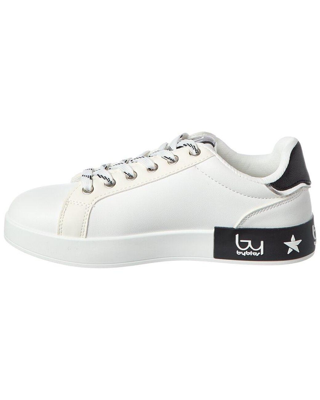 Byblos White Solid Sneaker