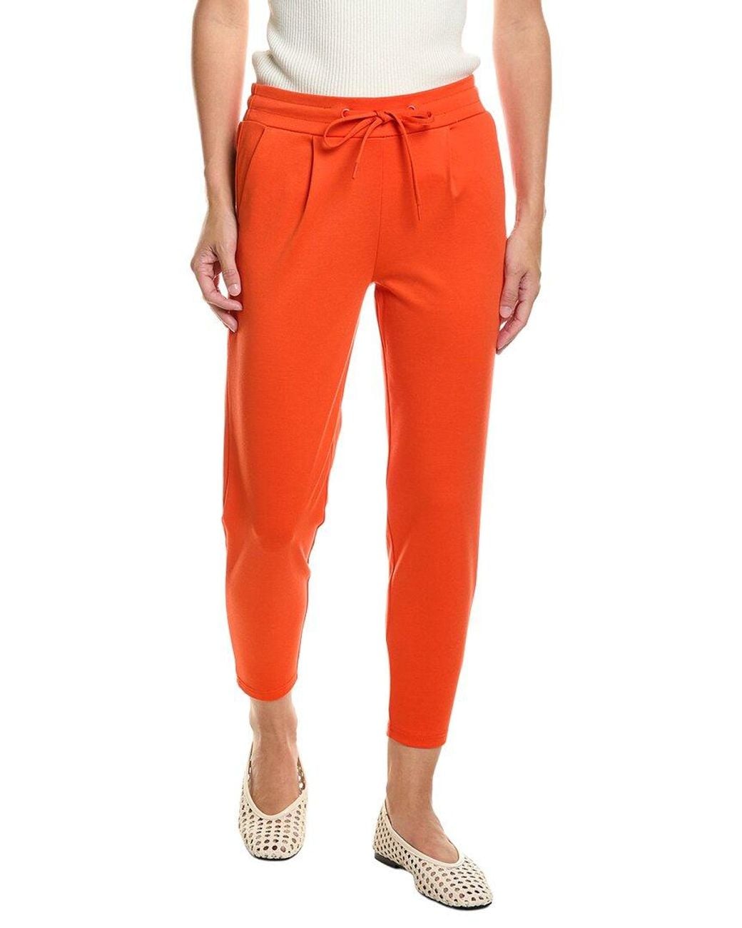 Ichi Orange Kate Pant