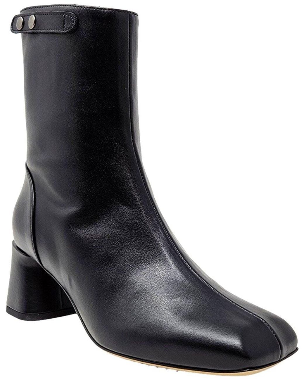 Madison Maison Black Tecla Leather Boot