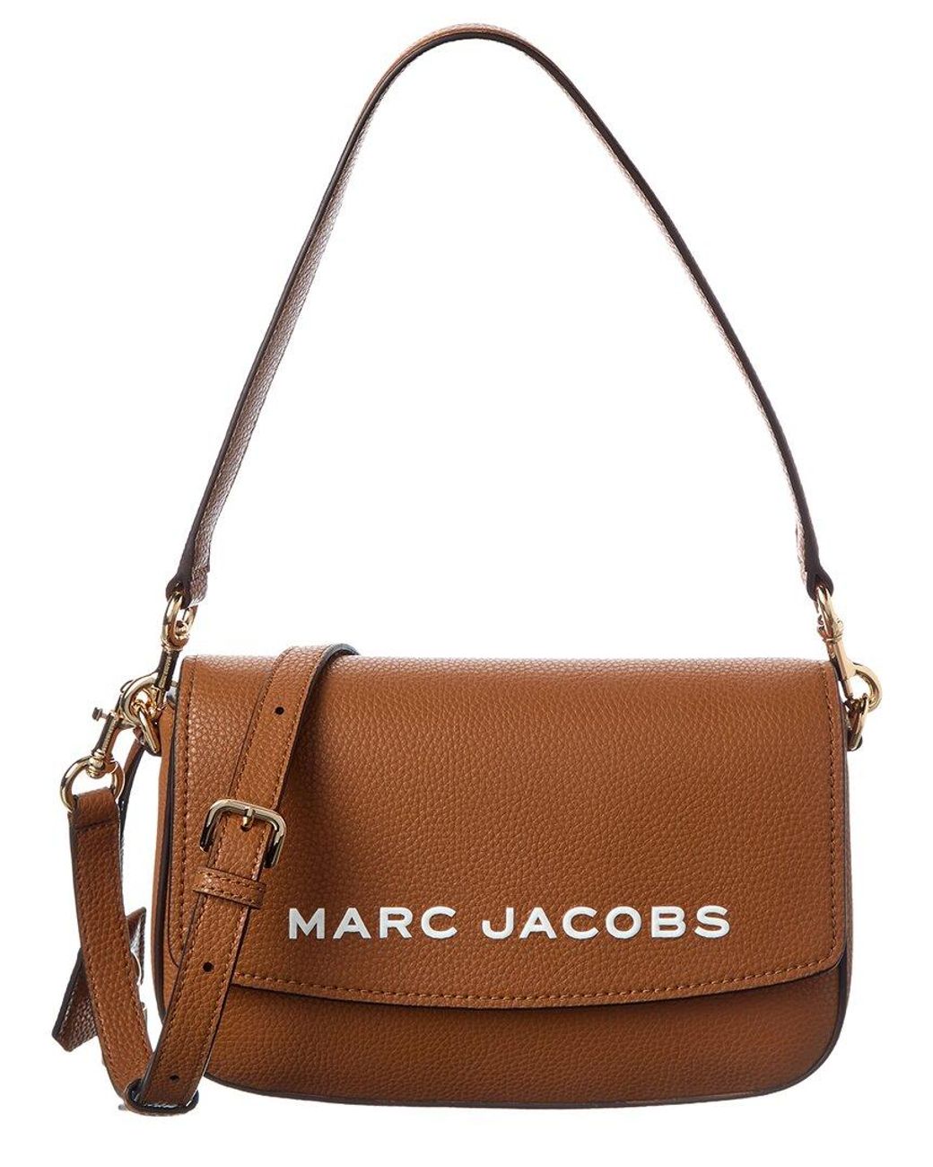 Marc Jacobs Brown Bold Leather Messenger Bag
