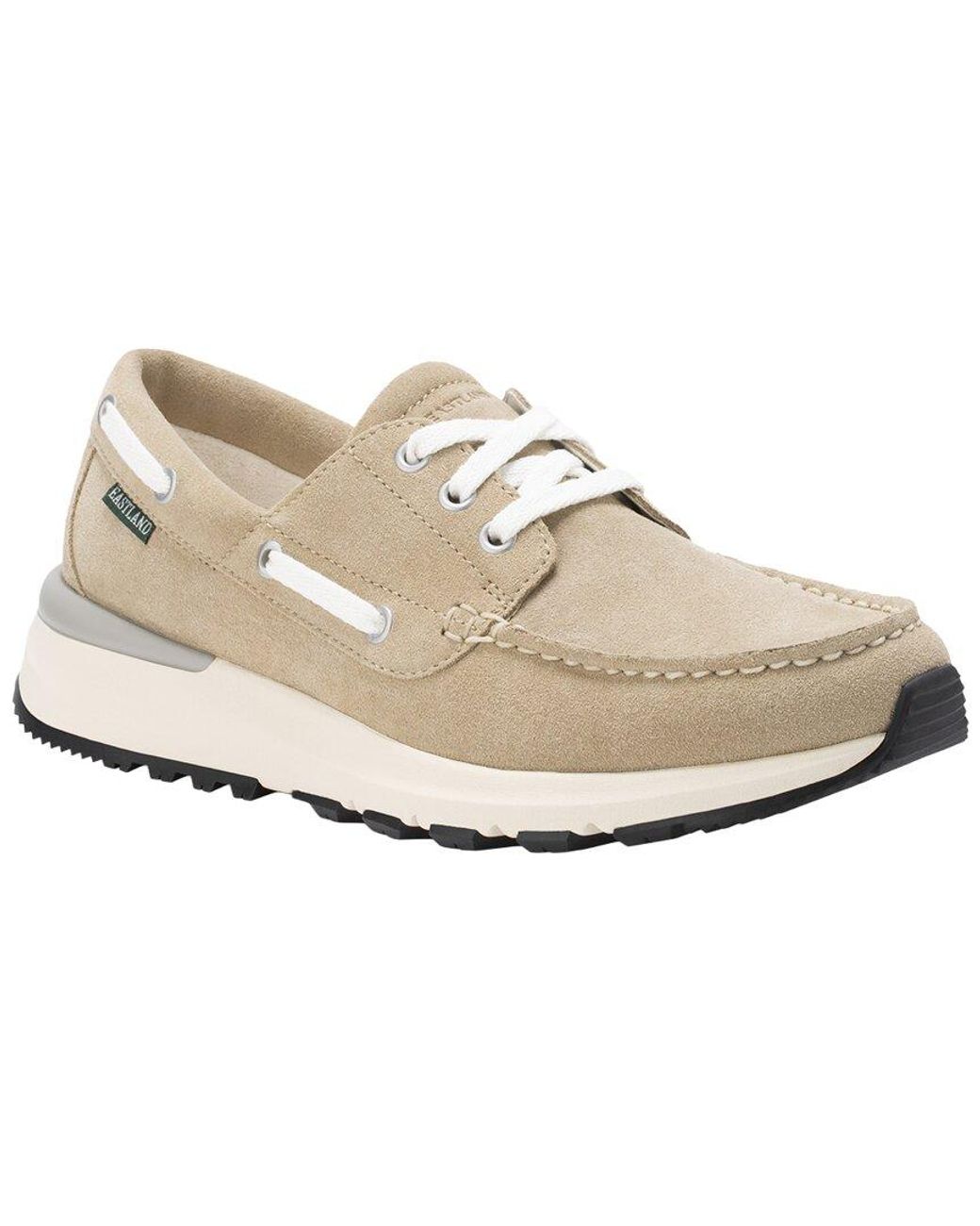 Eastland White Leap Trainer Leather Sneaker for men