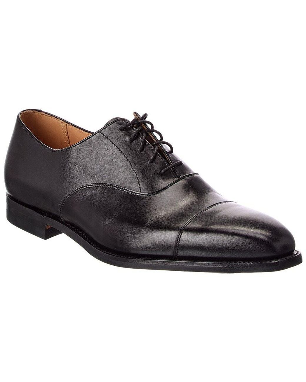 Todd Snyder Black Crockett & Jones Hallam Leather Loafer for men