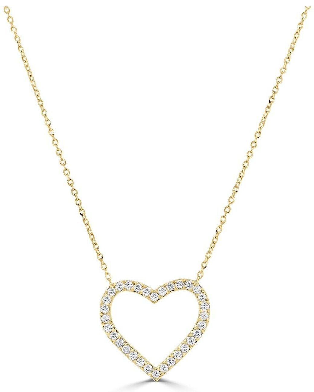 Sabrina Designs White 14K 0.30 Ct. Tw. Diamond Layered Necklace