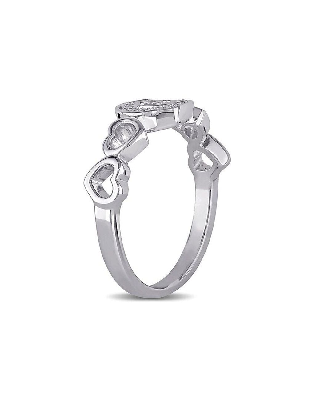 Rina Limor White 0.03 Ct. Tw. Diamond Ring