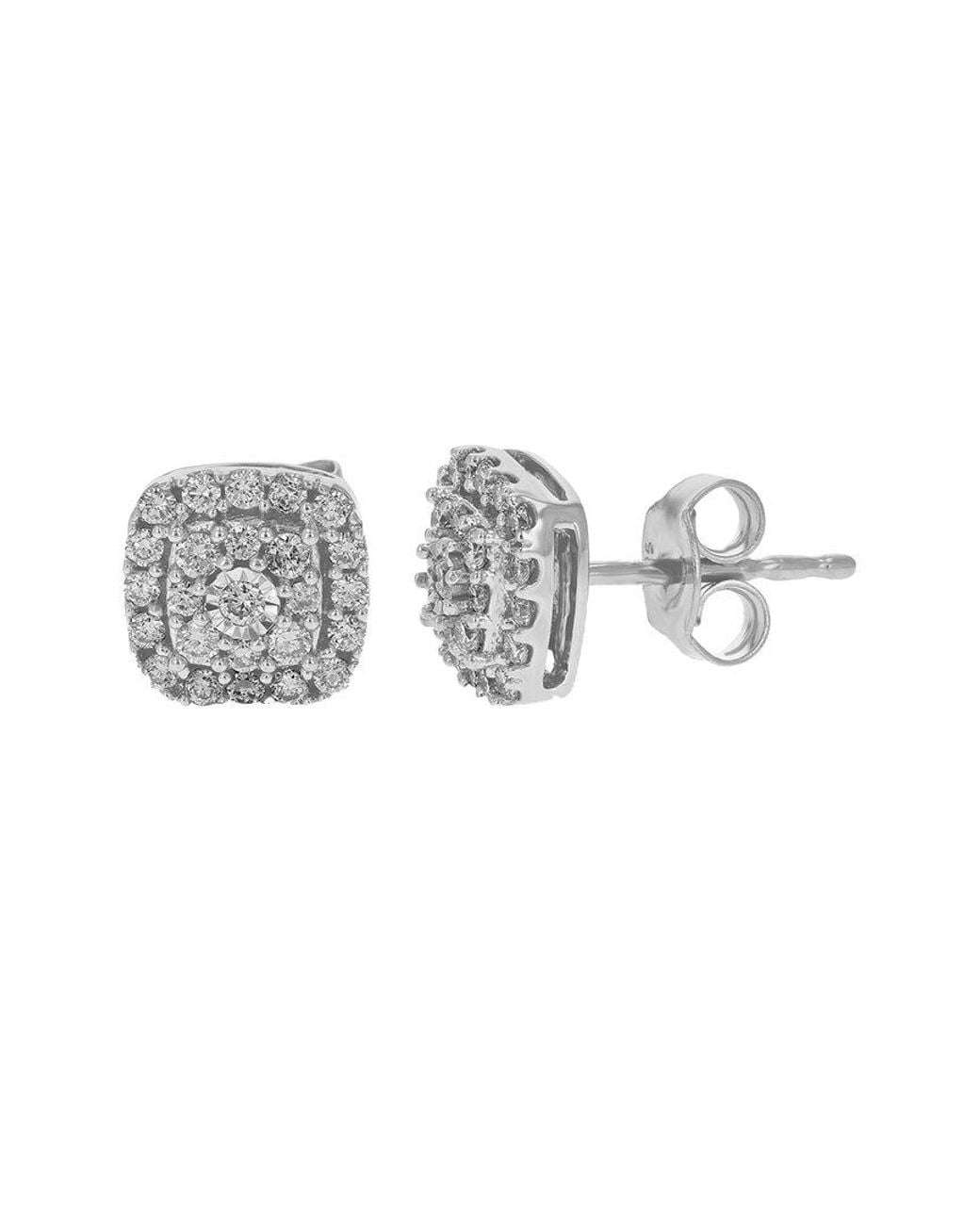 Amairah White 14K 0.50 Ct. Tw. Lab-Grown Diamond Earrings