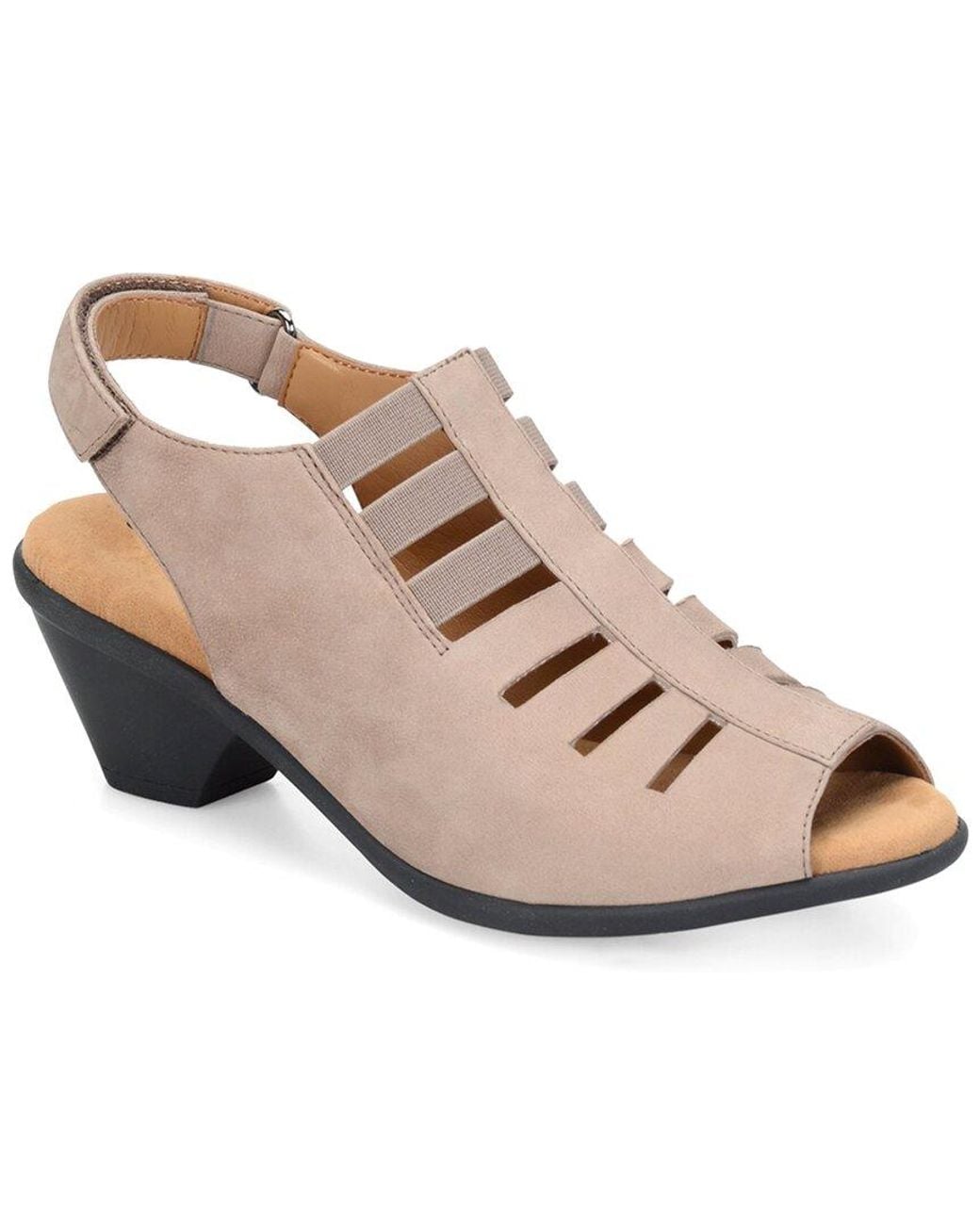 Comfortiva Pink Faye Leather Sandal