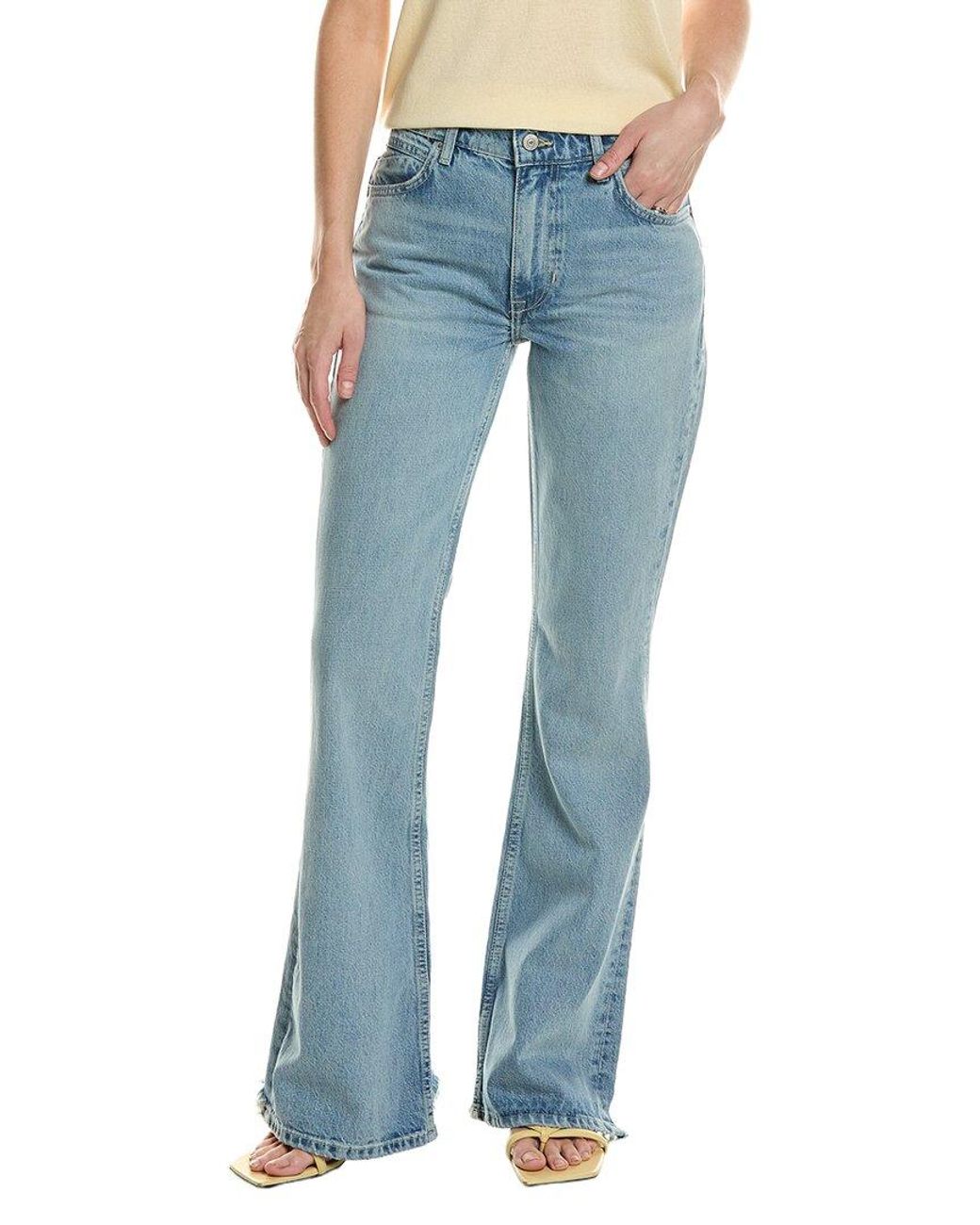Free People Blue West Coast Relaxed Jean