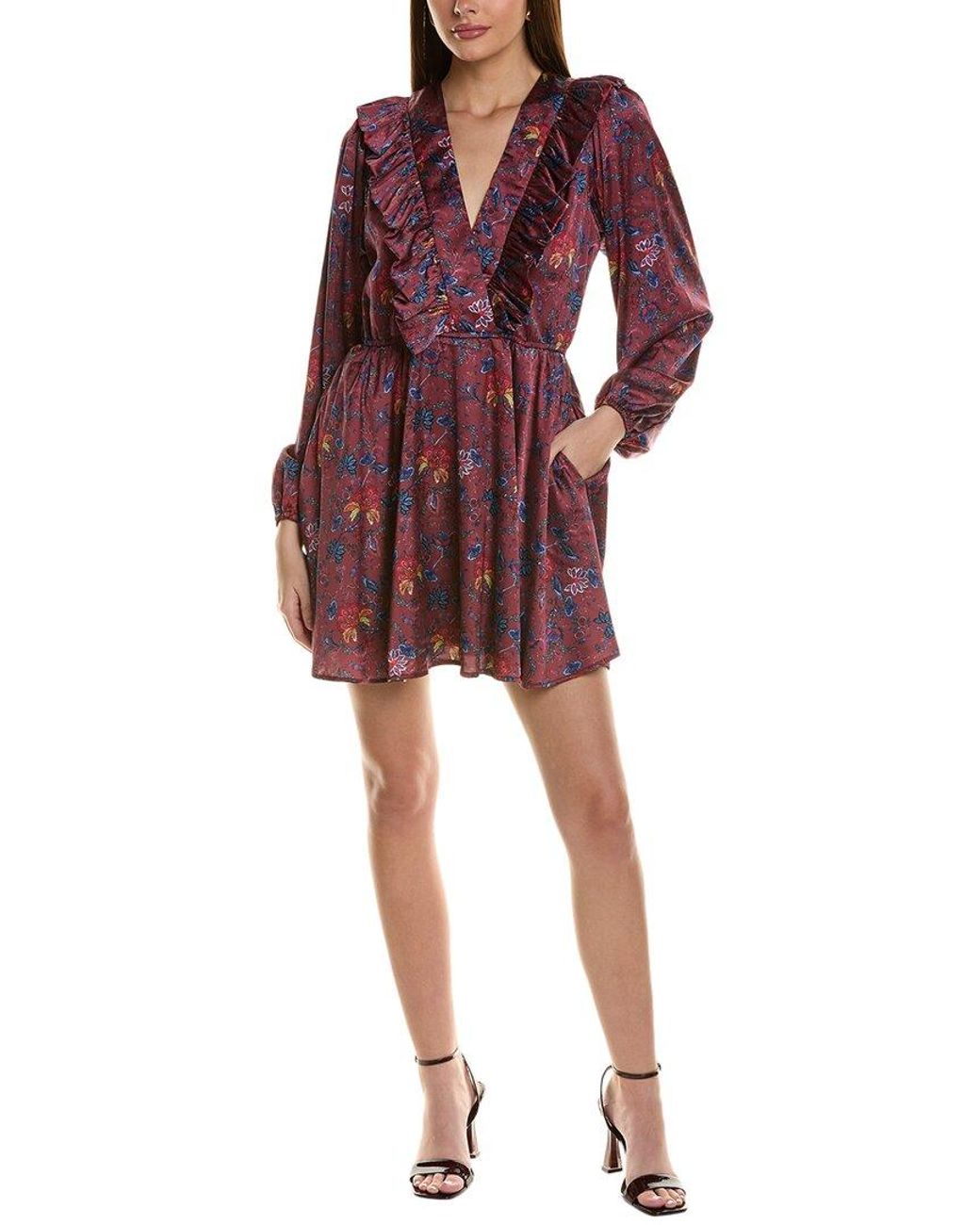 Hutch Red Tara Mini Dress