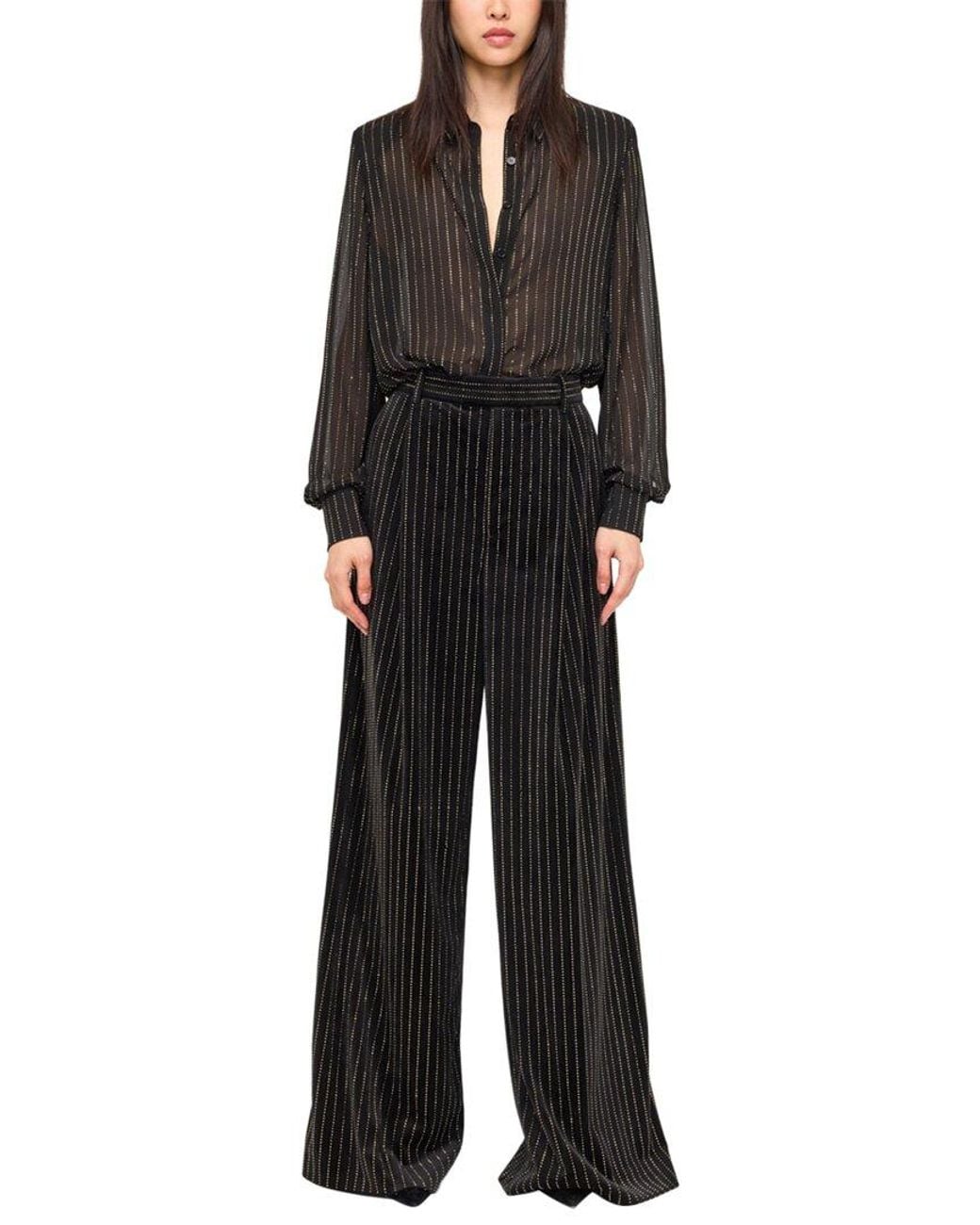 Ronny Kobo Black Dayna Pant