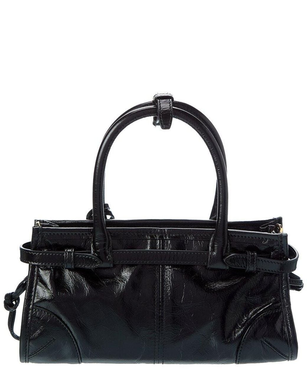 Prada Black Bonnie Mini Leather Shoulder Bag