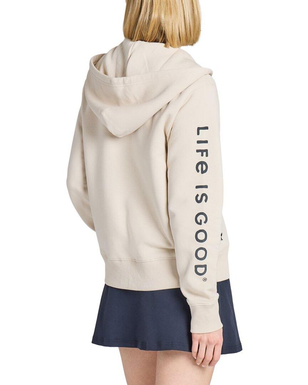 Life Is Good. Natural Good Vibes Fleece Sweatshirt