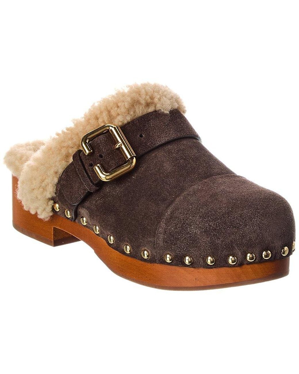 Chloé Jeanette Shearling Clog main image 1