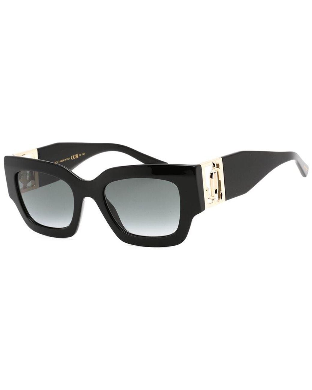 Jimmy Choo Black Nena/s 51mm Sunglasses