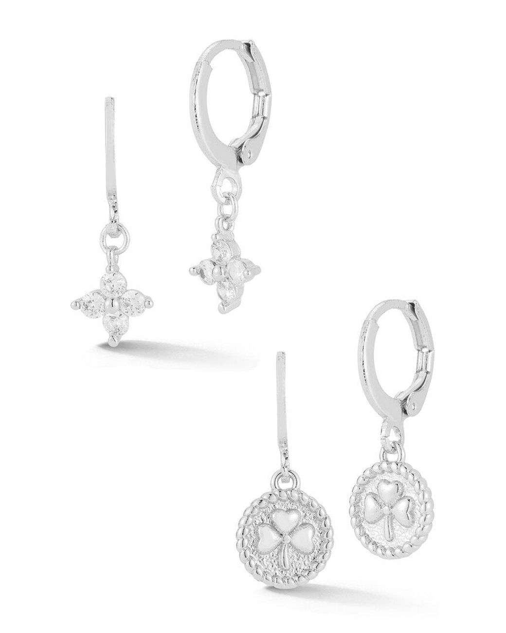 Sphera Milano White Cz Earrings