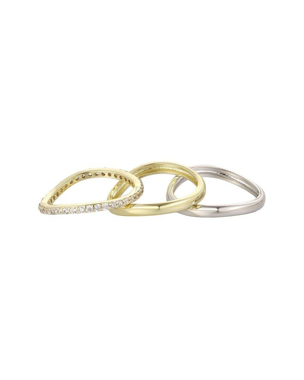 Adornia Metallic 14K Plated Ring