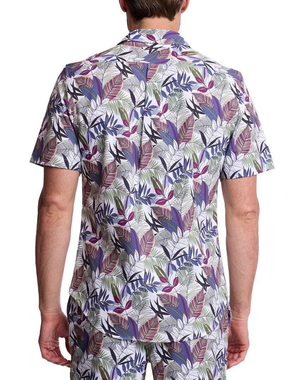Paisley & Gray Blue Gilby Swim Shirt for men
