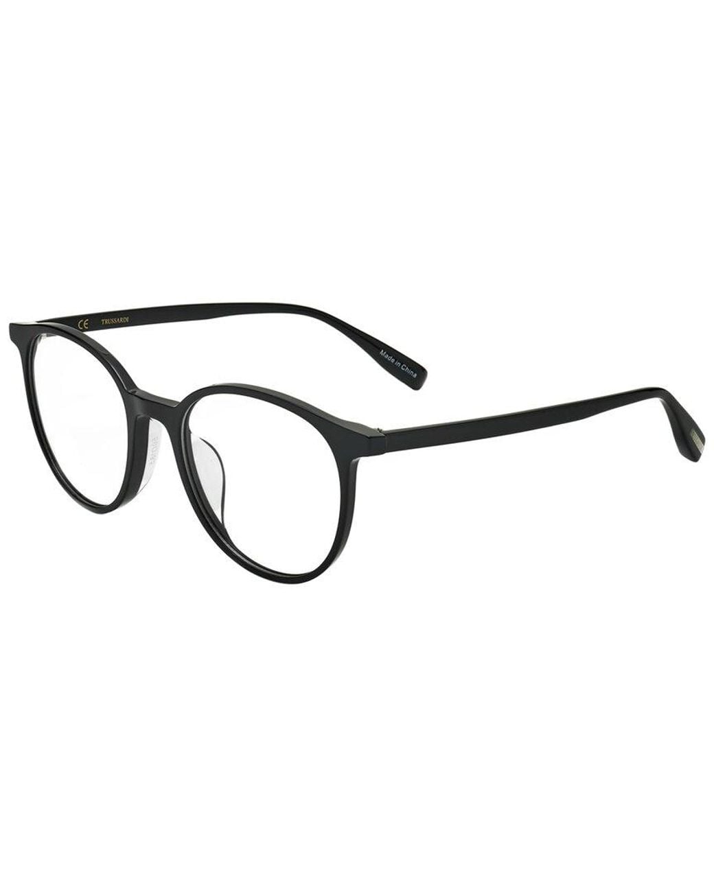 Trussardi Black Vtr421F 52Mm Optical Frames