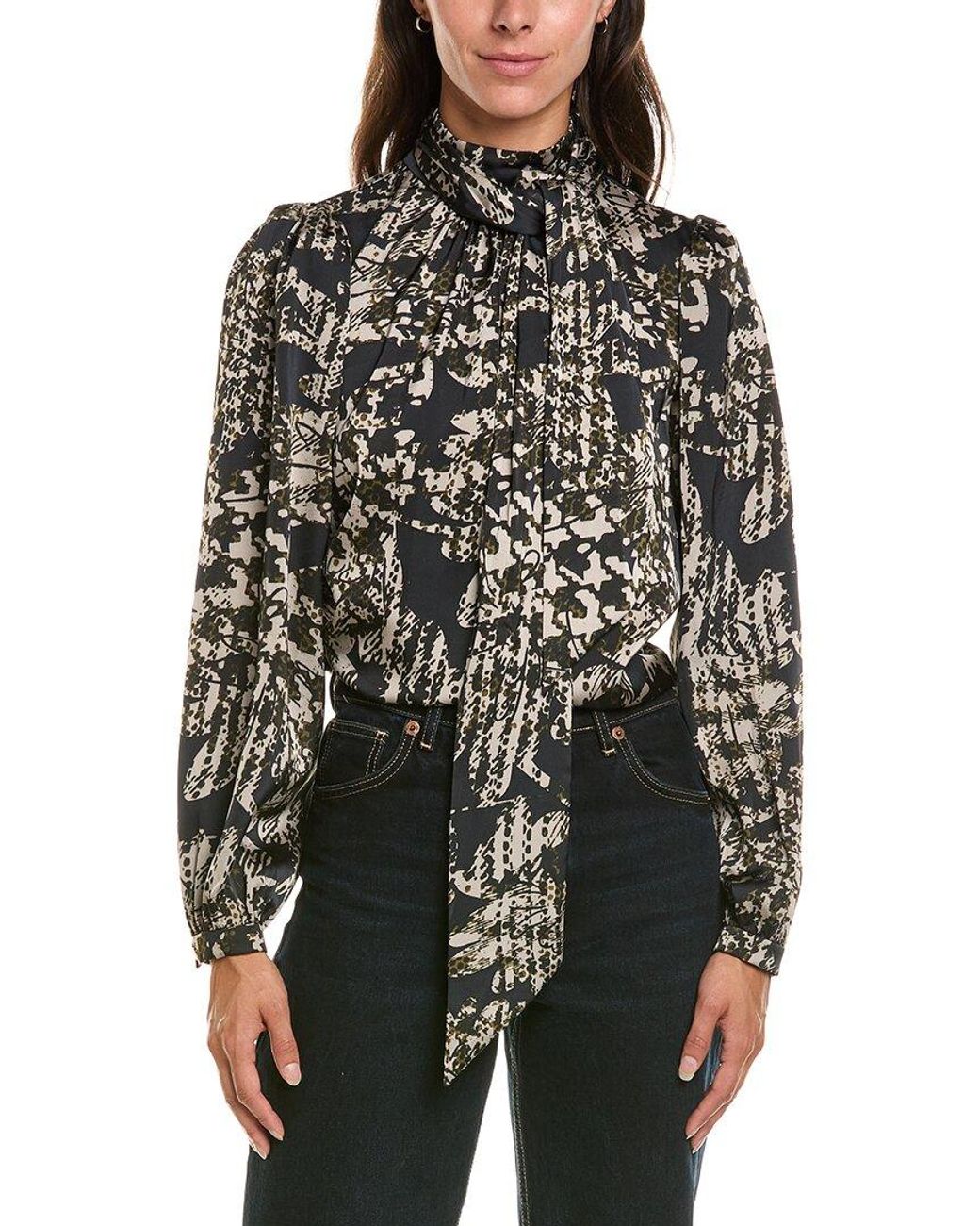 Ramy Brook Black Livia Top