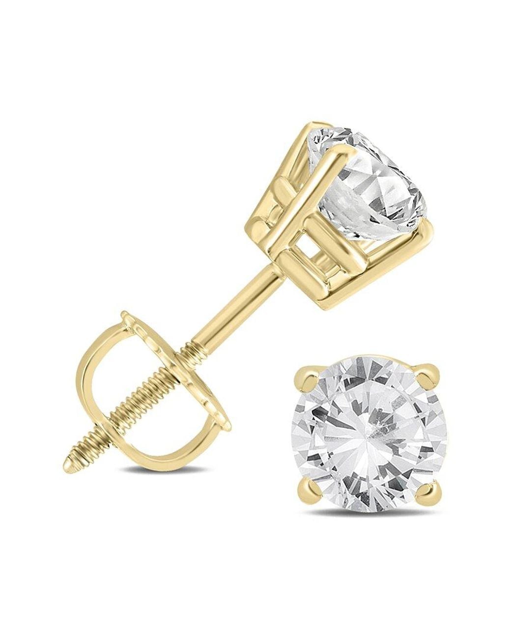 True Diamond Metallic 14k 1.45 Ct. Tw. Diamond Studs