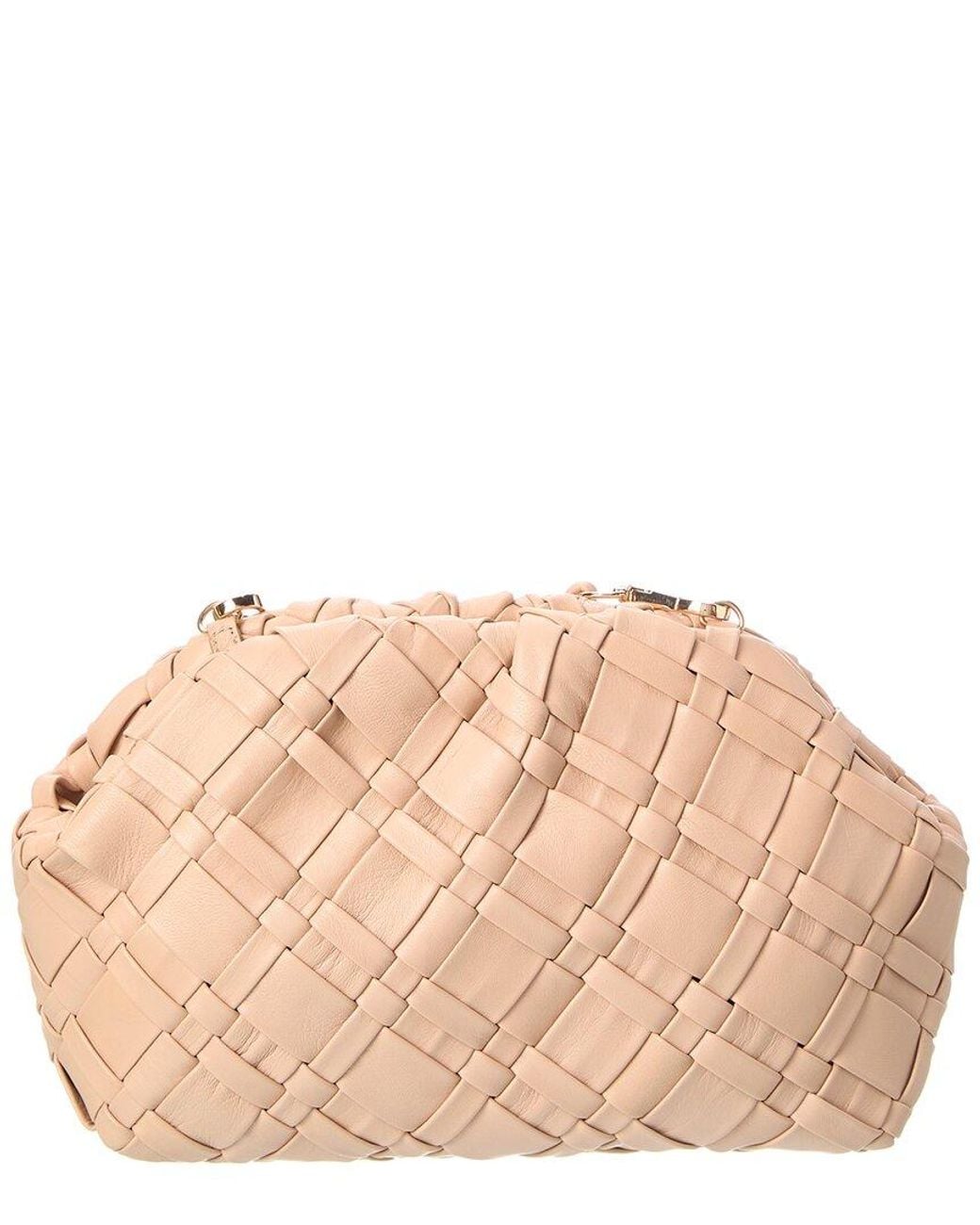Rafe New York Natural Aya Leather Clutch