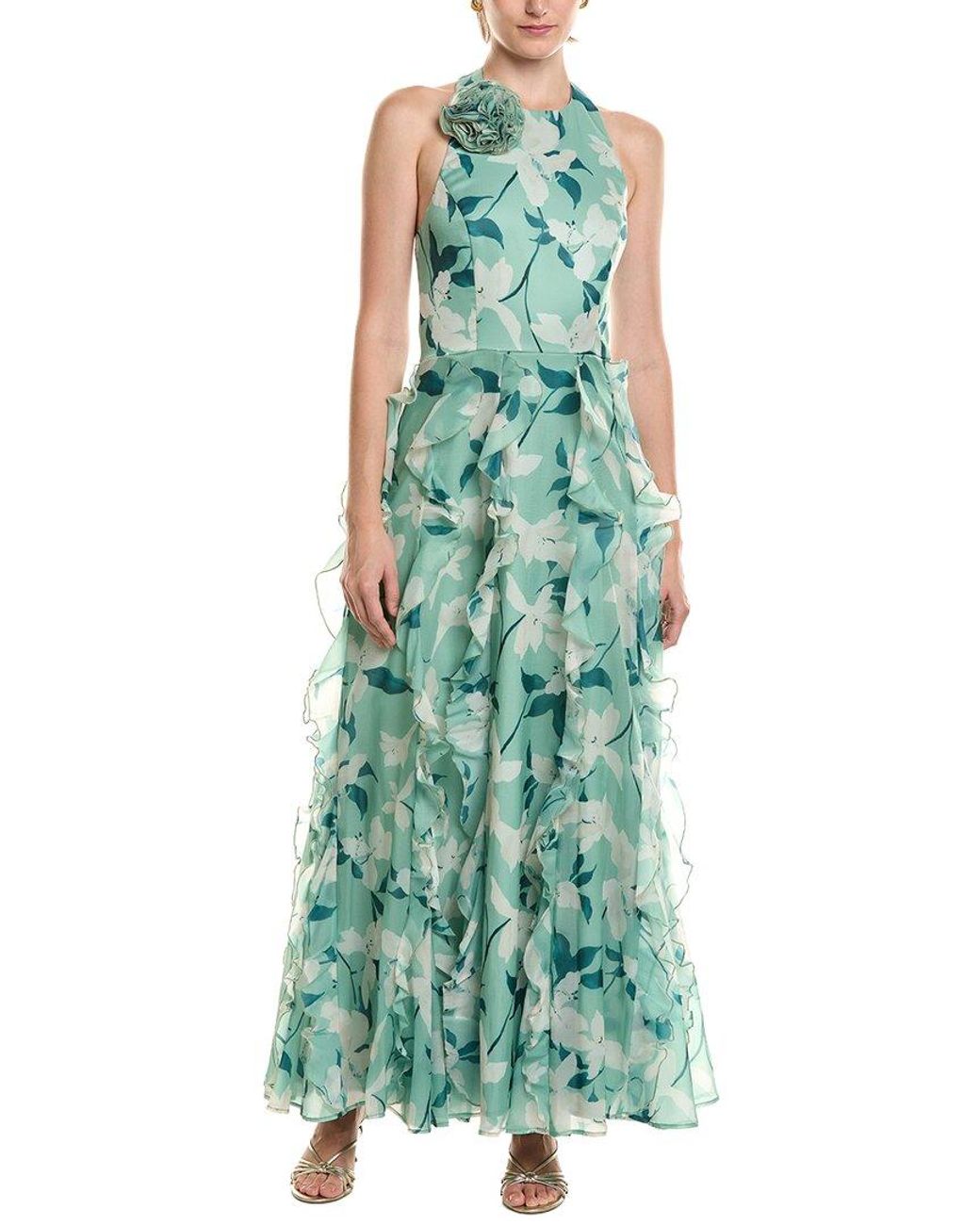 Hutch Green Loulou Maxi Dress