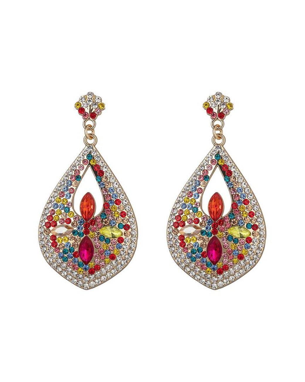Eye Candy LA Multicolor Alejandra Earrings