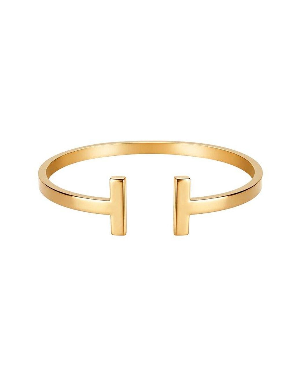 Jewels by Sunaina Metallic Cleo 18K Plated Stainless Steel Cuff Bracelet
