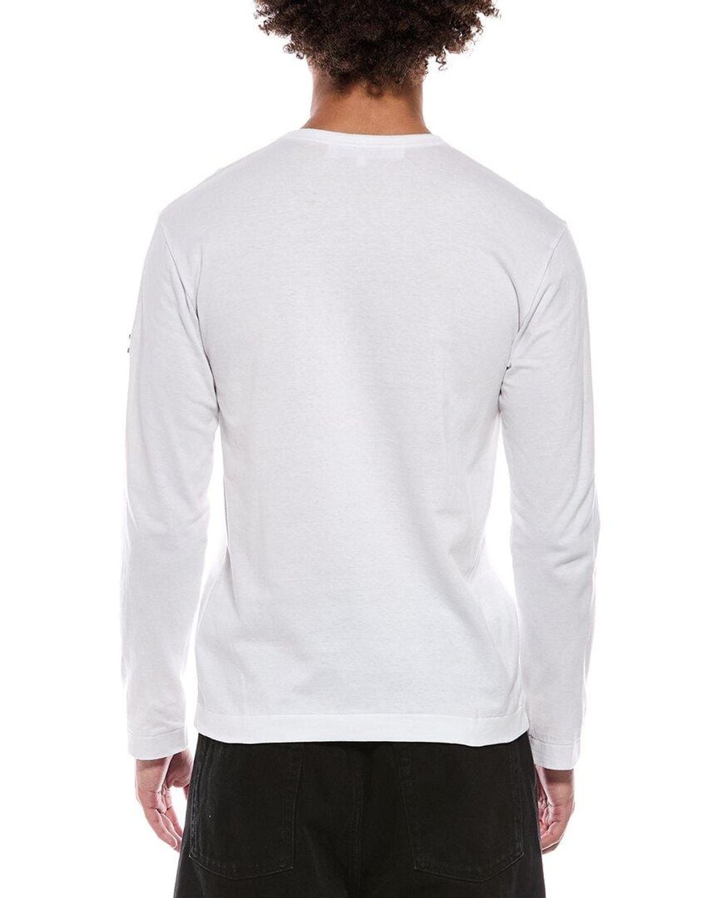 COMME DES GARÇONS PLAY White T-Shirt for men