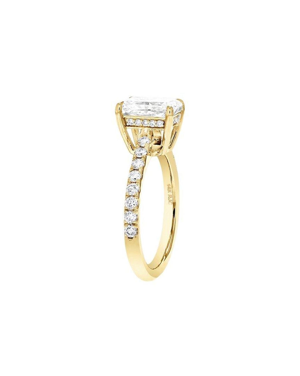 Amairah White 14K 2.35 Ct. Tw. Lab-Grown Diamond Engagement Ring