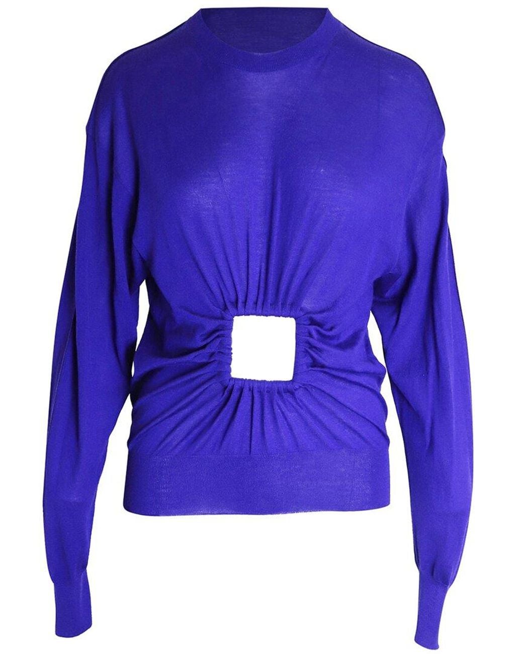 Céline Blue Window Panel Knitted Sweater (authentic Pre-loved)