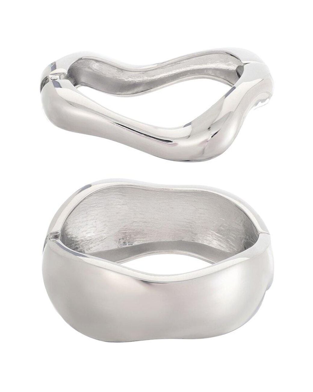 Adornia White Plated Bracelet