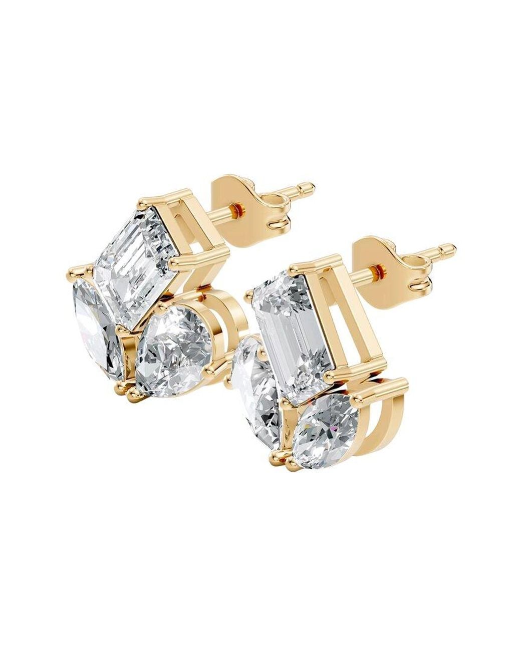 Lab Grown Diamonds White 14K 2.20 Ct. Tw. Lab-Grown Diamond Earrings