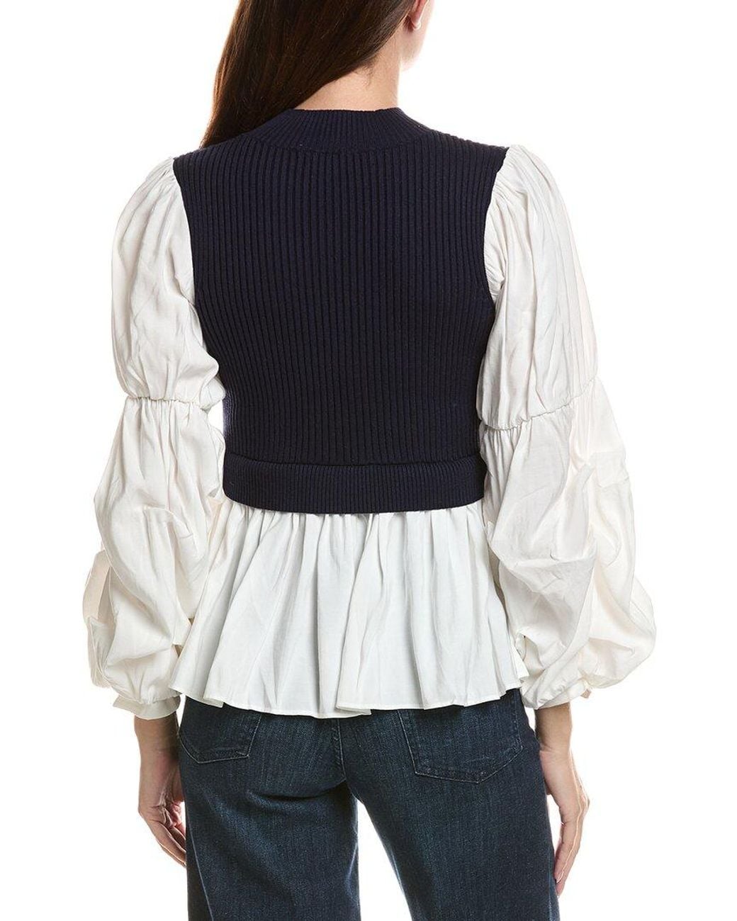 English Factory Black Blouse