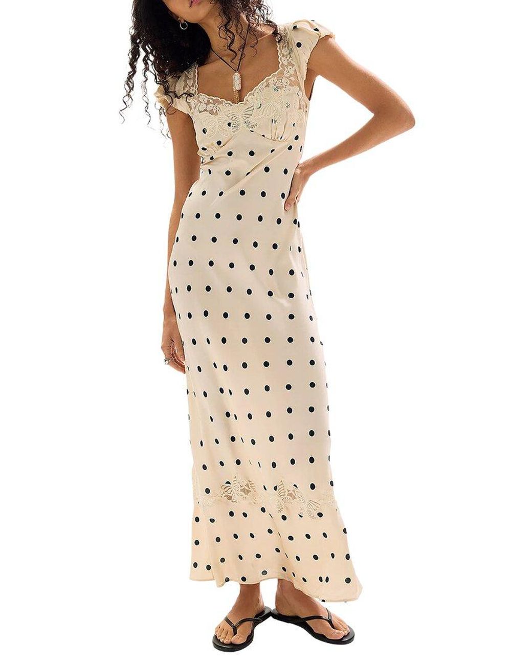 LOEY Metallic Maxi Dress
