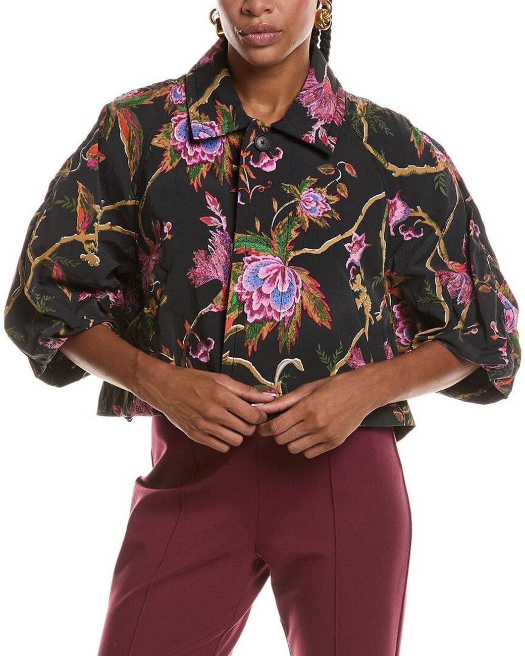 Diane von Furstenberg Red Naomi Jacket