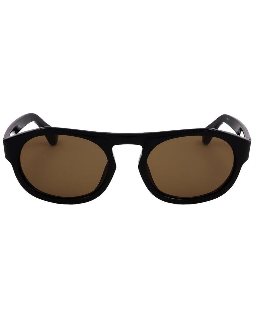 Linda Farrow Black Dvn38 50Mm Sunglasses for men