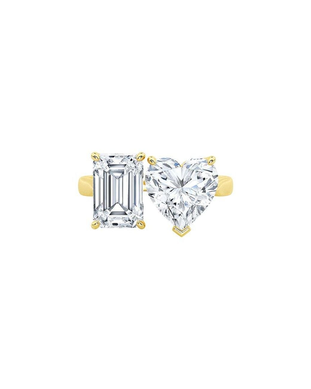 Lab Grown Diamonds White 14K.00 Ct. Tw. Lab-Grown Diamond Ring