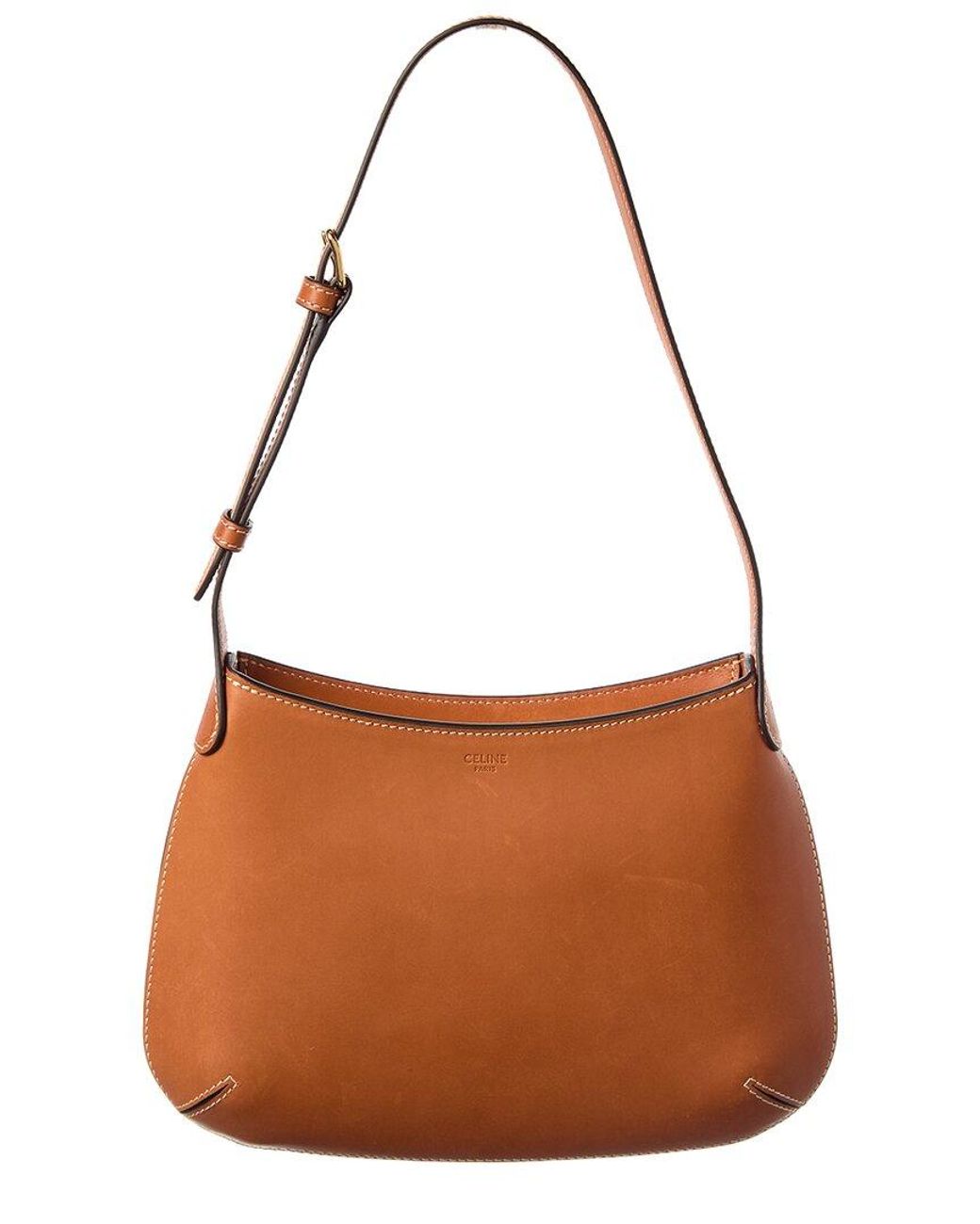 Céline Brown Alice Leather Shoulder Bag